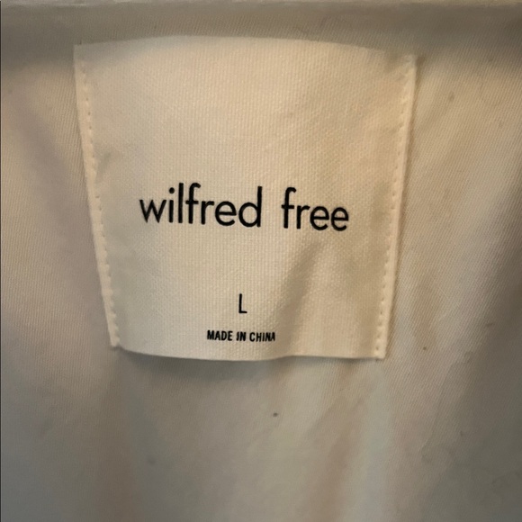 Wilfred Black and Gray Teddy Jacket - Picture 2 of 3